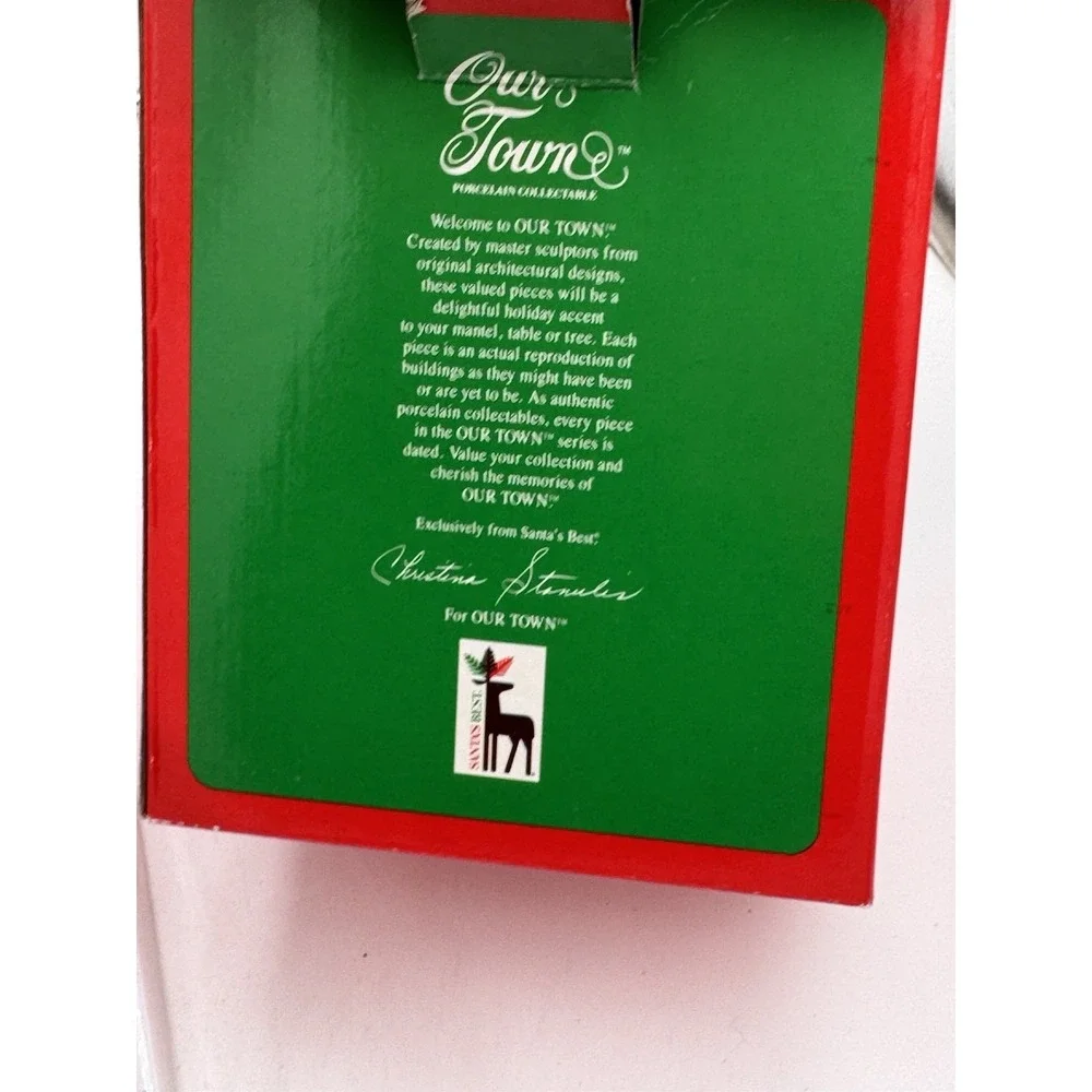 Vintage Our Town Porcelain Collectible: 